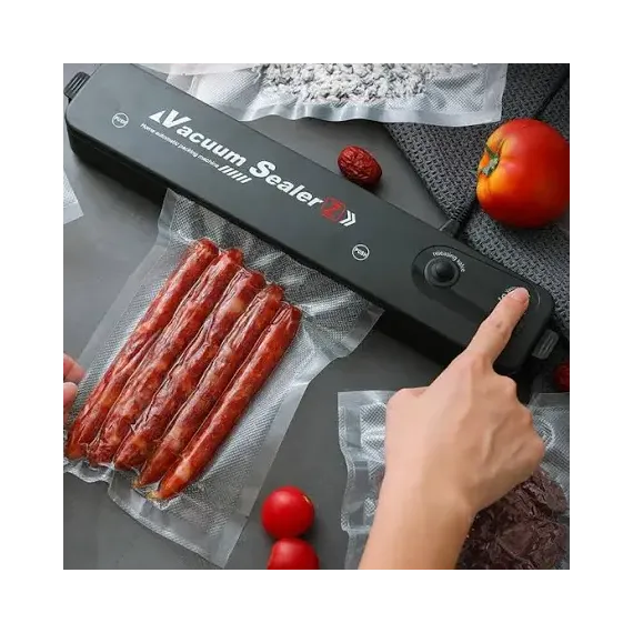 Уред за вакуумиране на храни + 100 ПОДАРЪЧНИ торбички 🎁